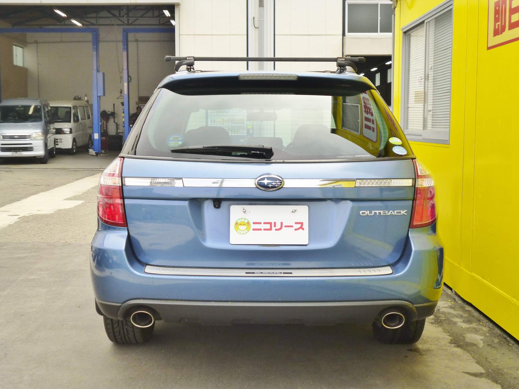 スバル レガシィアウトバック Nr 0904 短期1ヶ月からのカーリースならニコリース